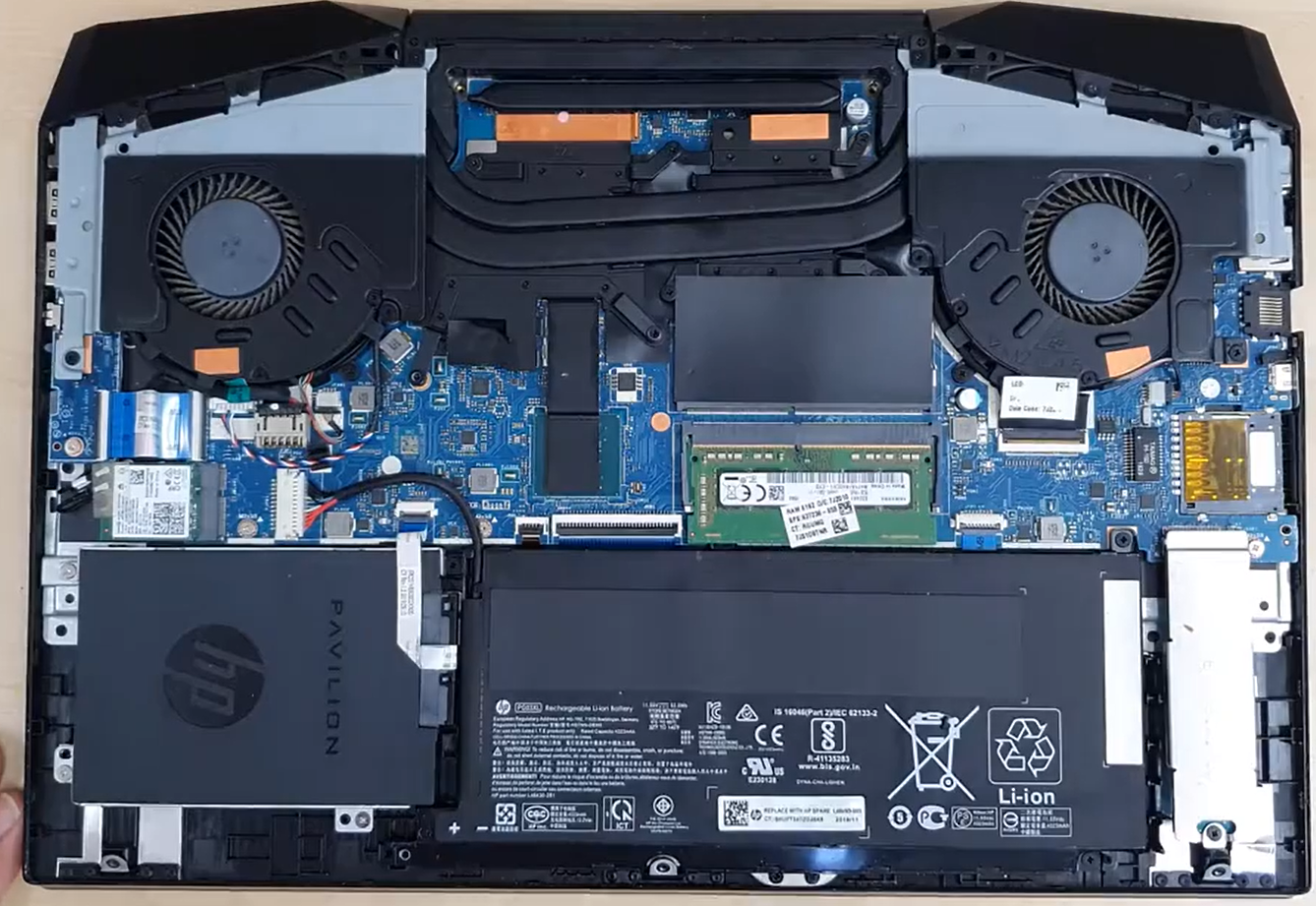 Need guidance to separate cooling fans from heatsink – HP Pa... - HP ...
