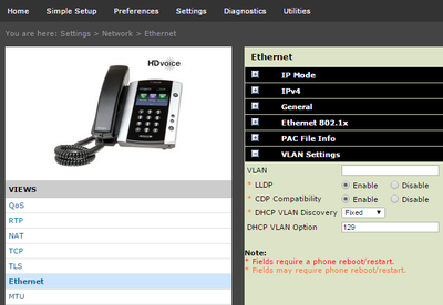 [FAQ] Utilizing VLAN's with Polycom phones
