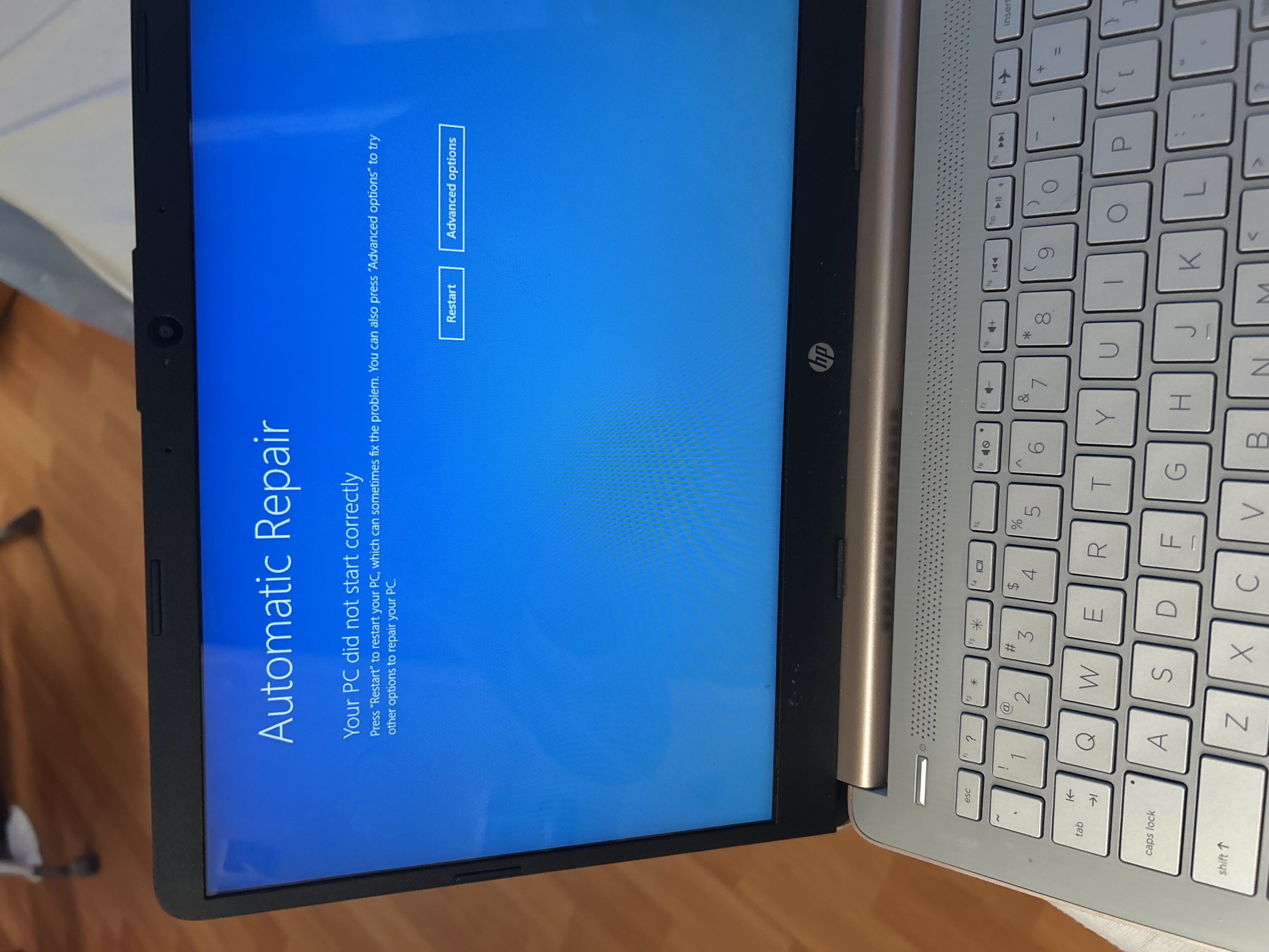 Automatic repair - HP Support Community - 9607579