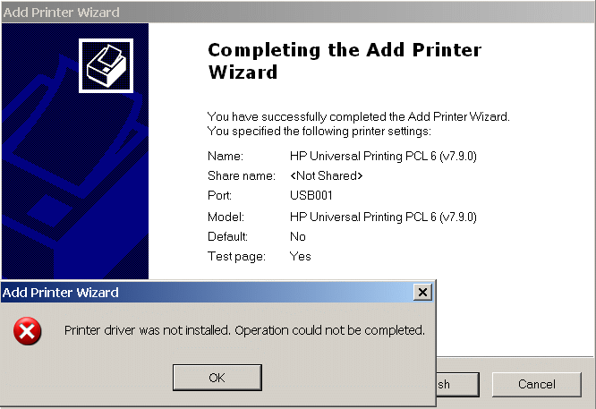 Solved: Can't install HP drivers due to expired HP certificate