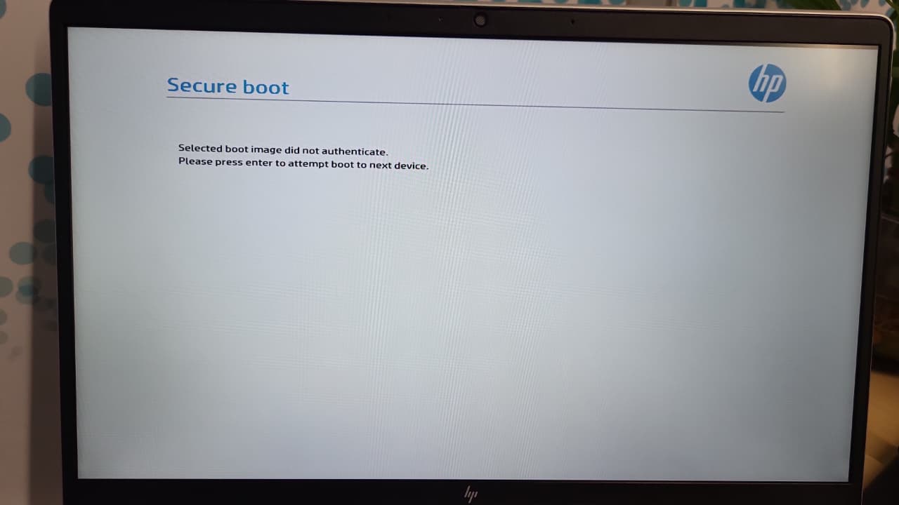 how to install ubuntu with secure boot on in hp laptop - HP Support ...