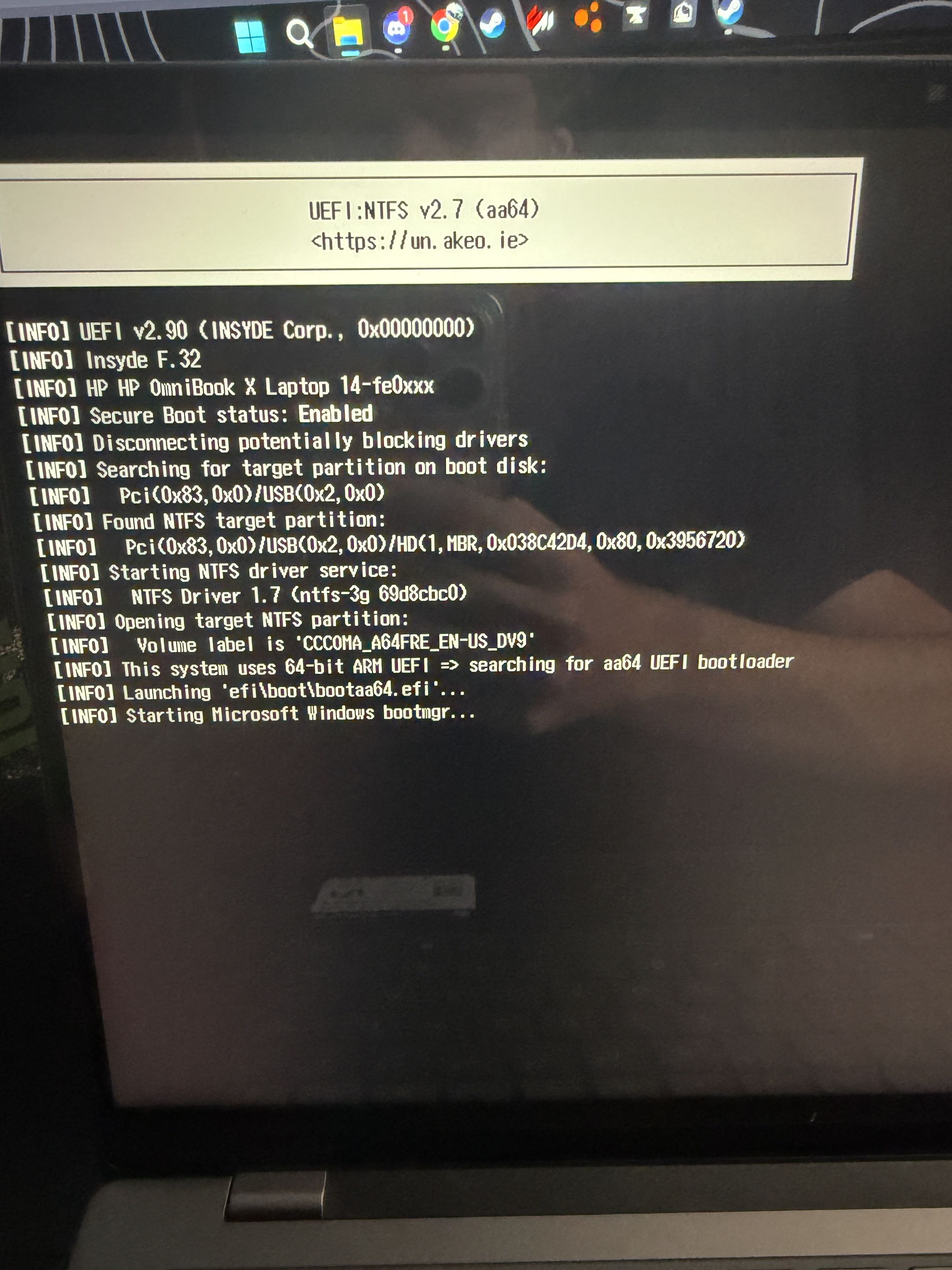 FH90C3 Win11 i7 8750H リカバリ後アップデート win 11 fresh install boot loop - HP Support Community - 9625907