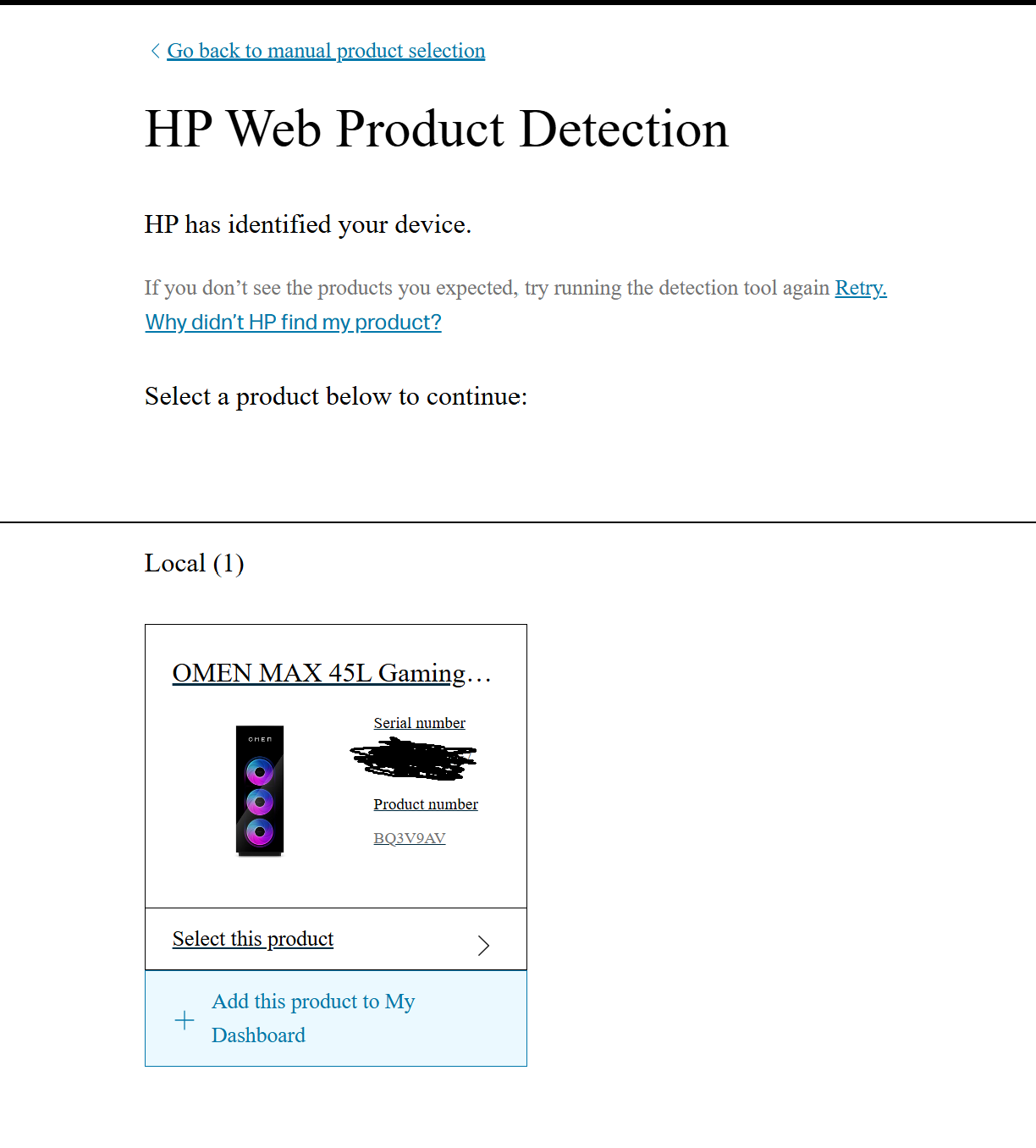 My Serial Number keeps saying its invalid - HP Support Community - 9635828