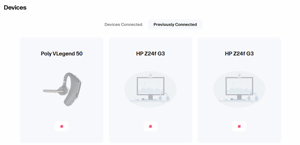 All devices in Poly Studio after PC restart look disconnecte... - HP ...