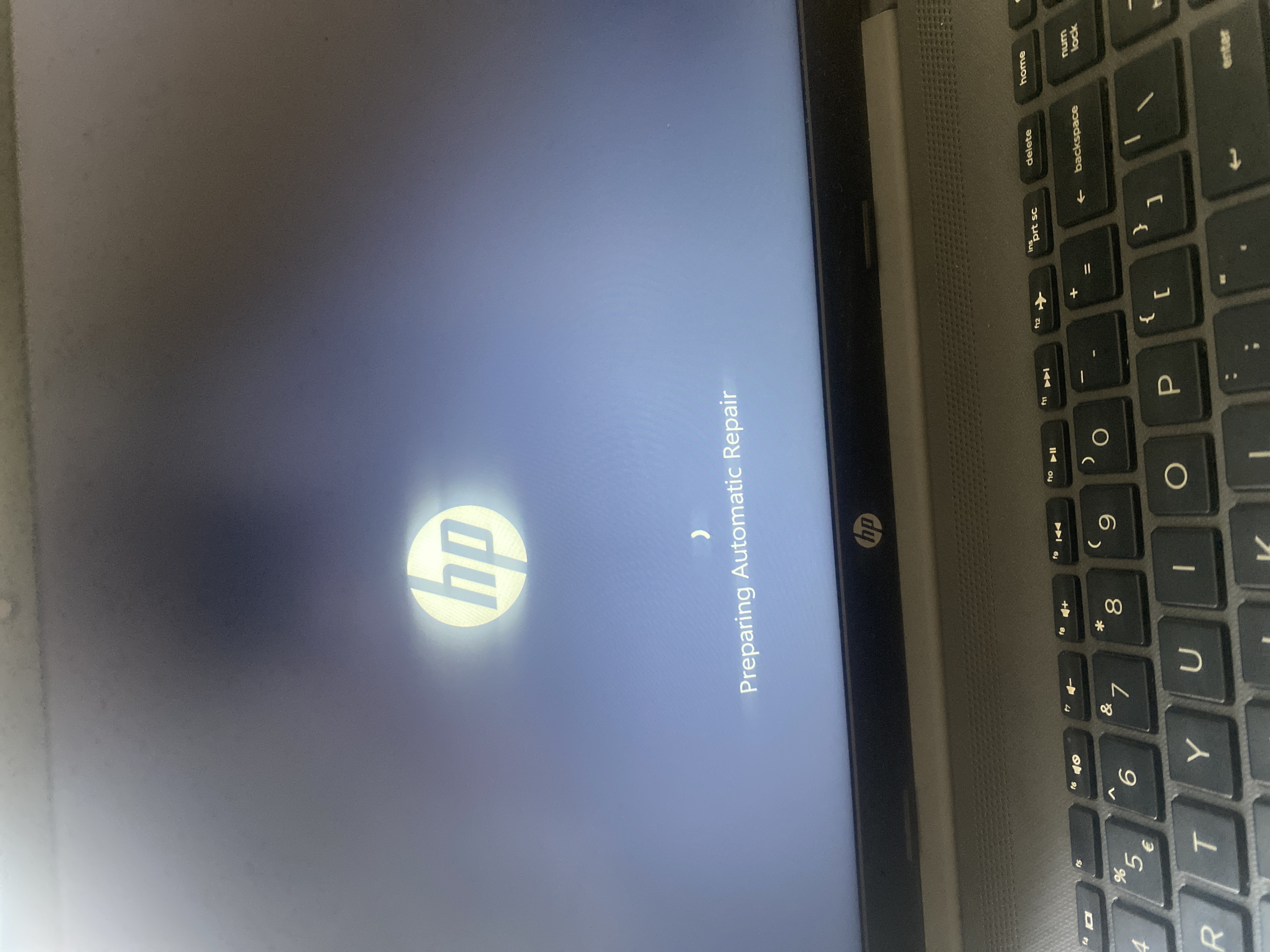 Preparing Automatic Repair - HP Support Community - 9656561
