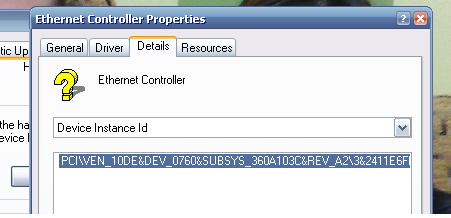 pilote controleur ethernet hp compaq
