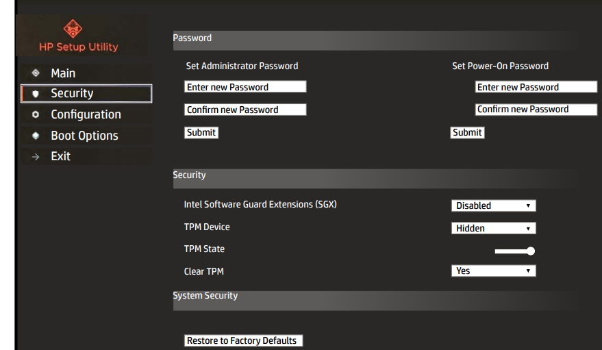 Secure Boot Platform Key not enrolled after BIOS F39 update - HP ...
