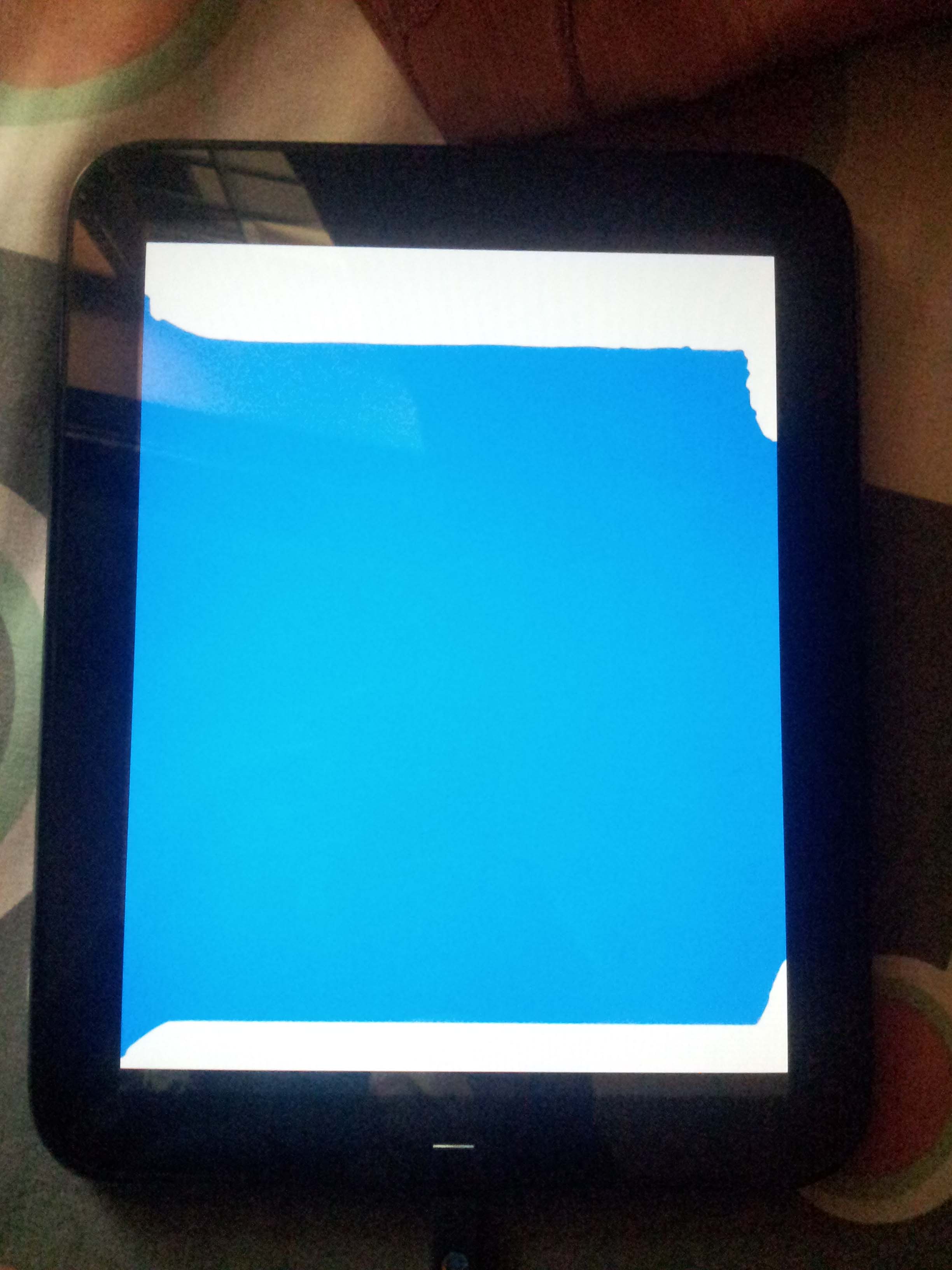 Touchpad screen not working but tablet turns on fine HP Support
