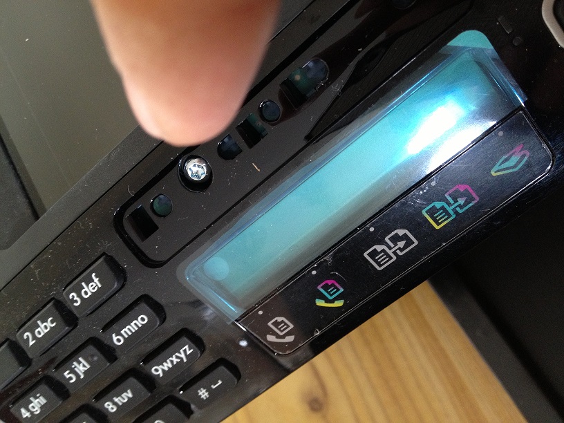 Solved HP Officejet 4500 error message scanner failure. HP Support