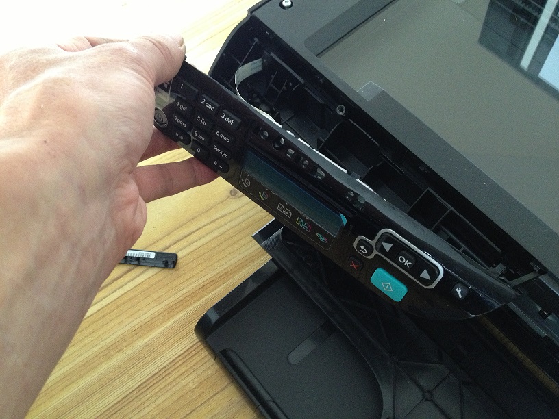 Solved HP Officejet 4500 error message scanner failure. HP Support