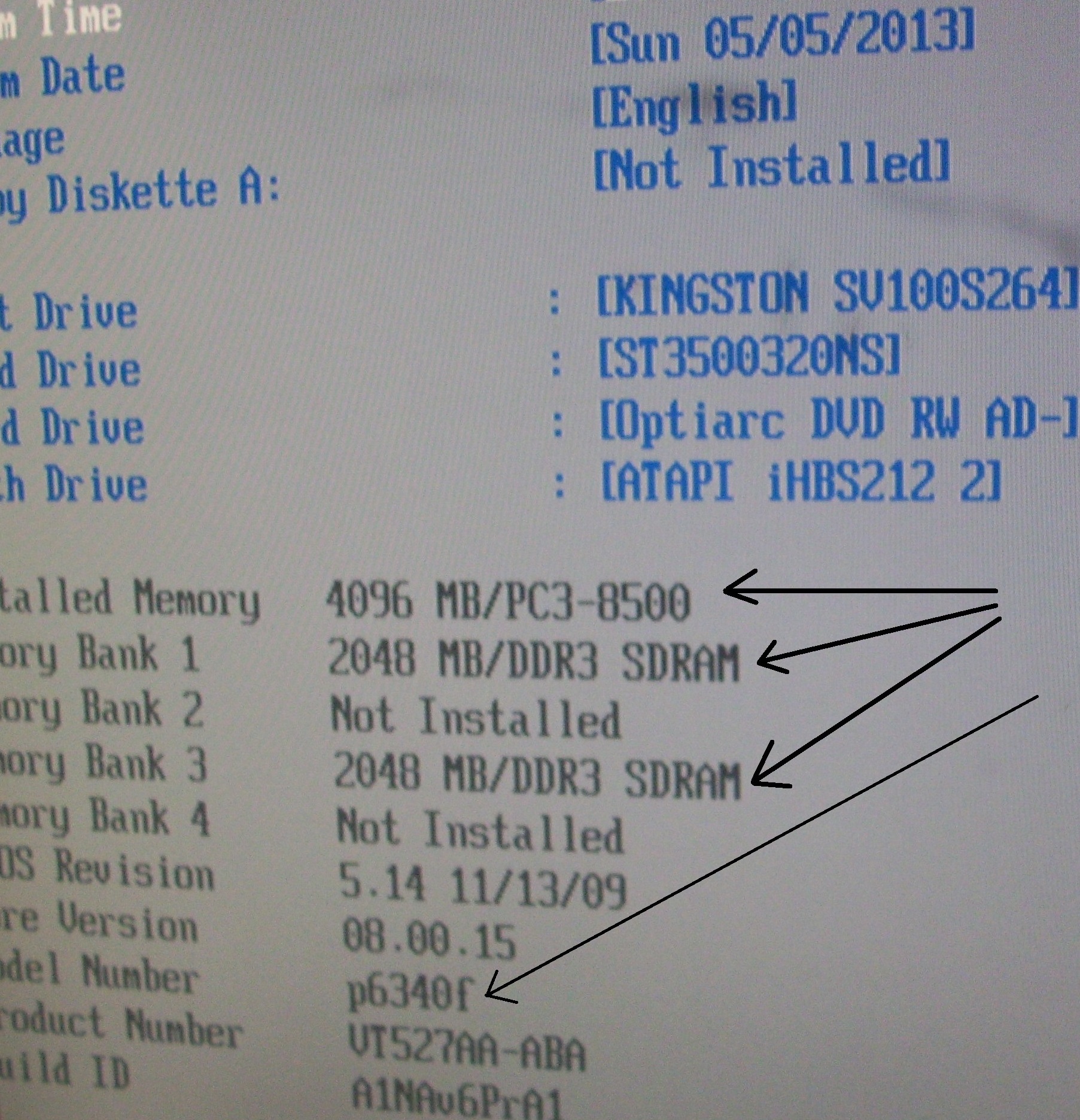 s5150t with Eureka3 IPIEL-LA3 motherboard memory problem - HP Support  Community - 1918003