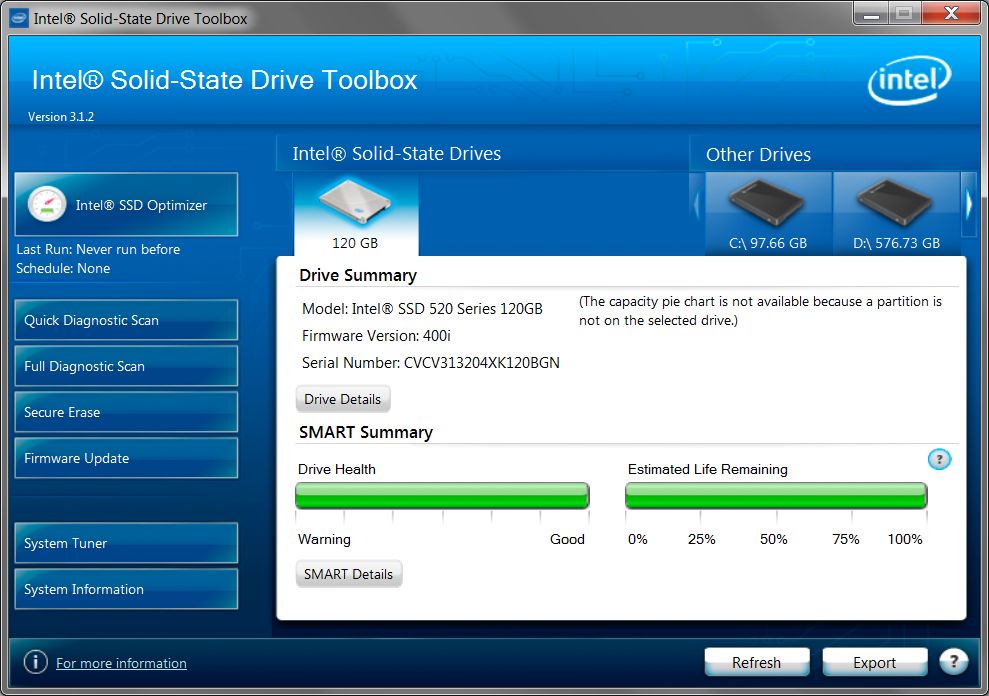 Cannot Enable Device Acceleration in Intel Rapid Storage Tec... HP