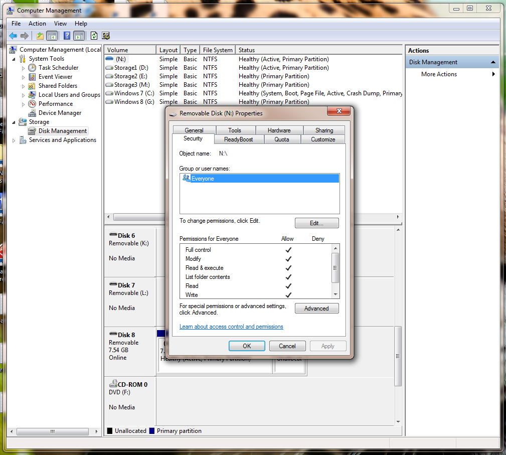 Unable to Remove Readonly setting from USB drive HP Support