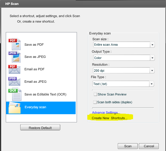 HP Photosmart 5520 e all in one series How to create scan t... HP