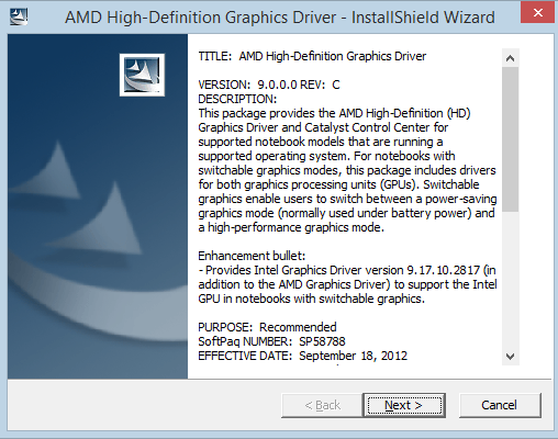 AMD Radeon HD 6470M Not working-on Windows 8.1 Enterprise 64... - Page 2 -  HP Support Community - 2982813