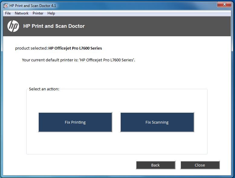 HP Officejet Pro L7680 ethernet networked printer won't ...