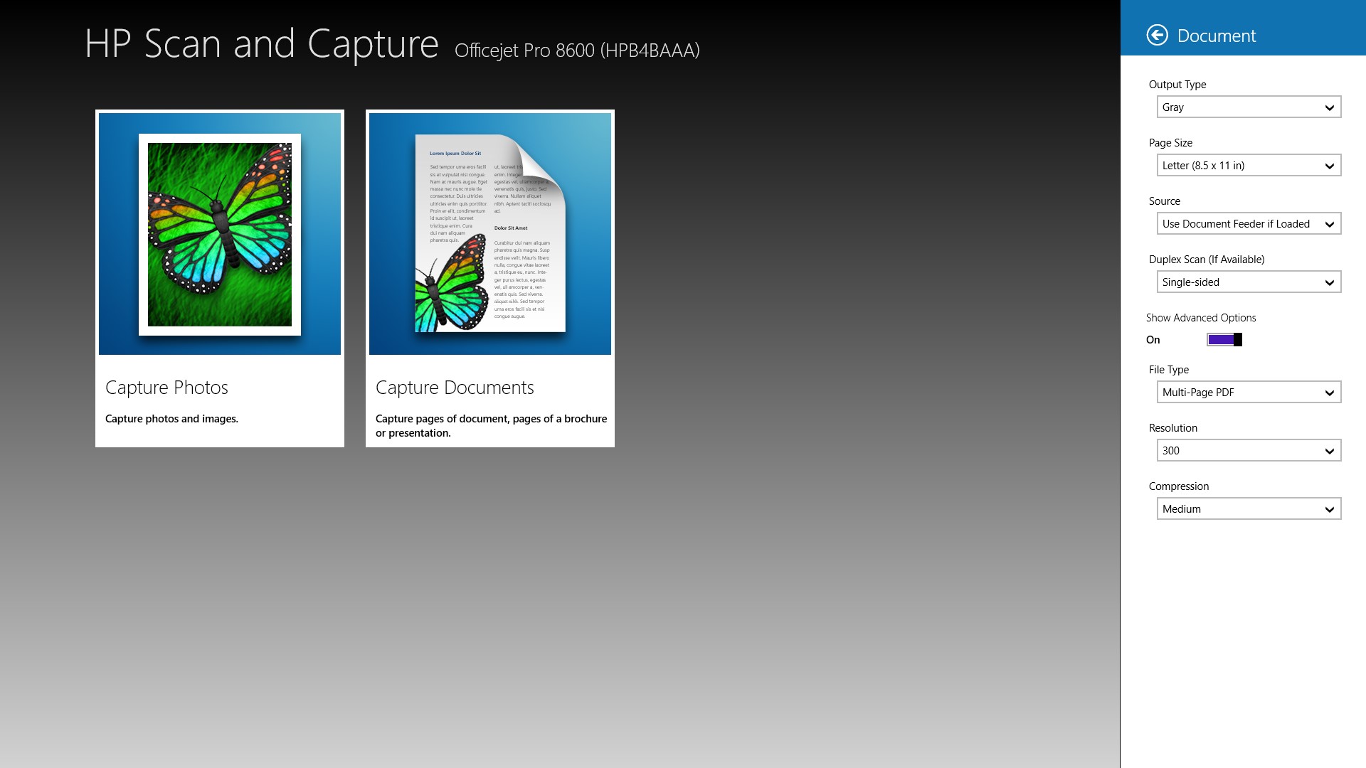 Hp scan and capture windows 10