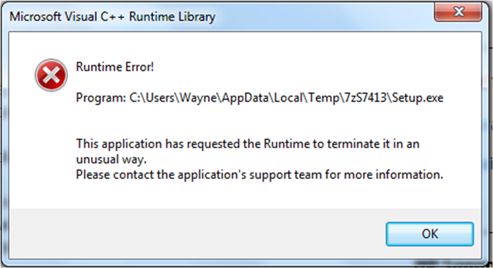 Net desktop runtime to run this application