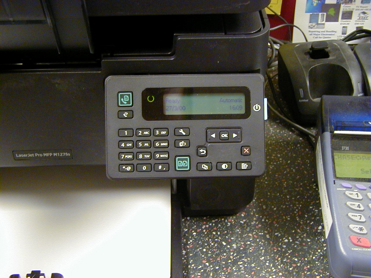 Solved: HP Laser Jet Pro MFP M127fn : how to send a fax using speed ... - HP  Support Community - 3481545