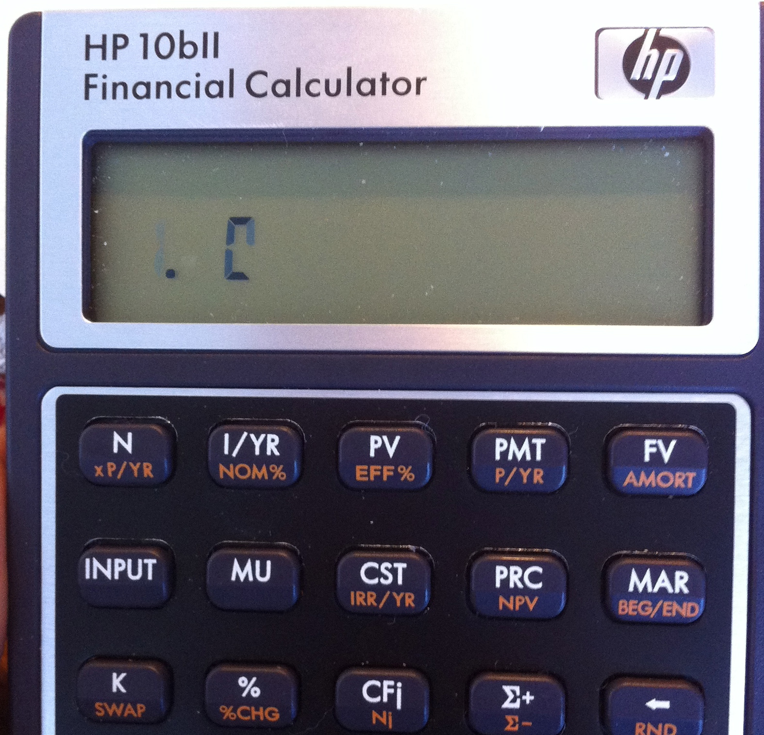 Hp 10b Financial Calculator Hp Support Community