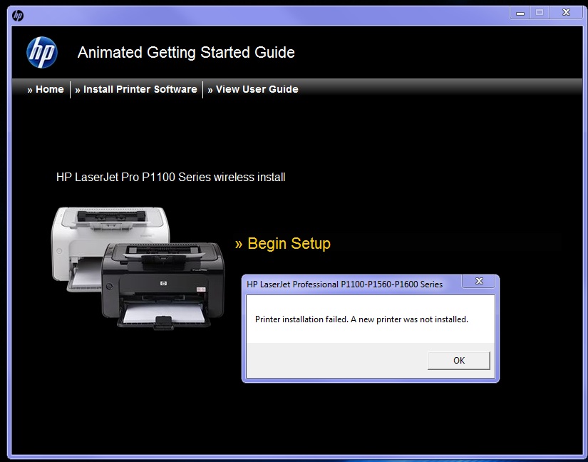 Solved: HP Laserjet P1102W - Unable to install on Windows 7 64-bit - HP  Support Community - 3563991