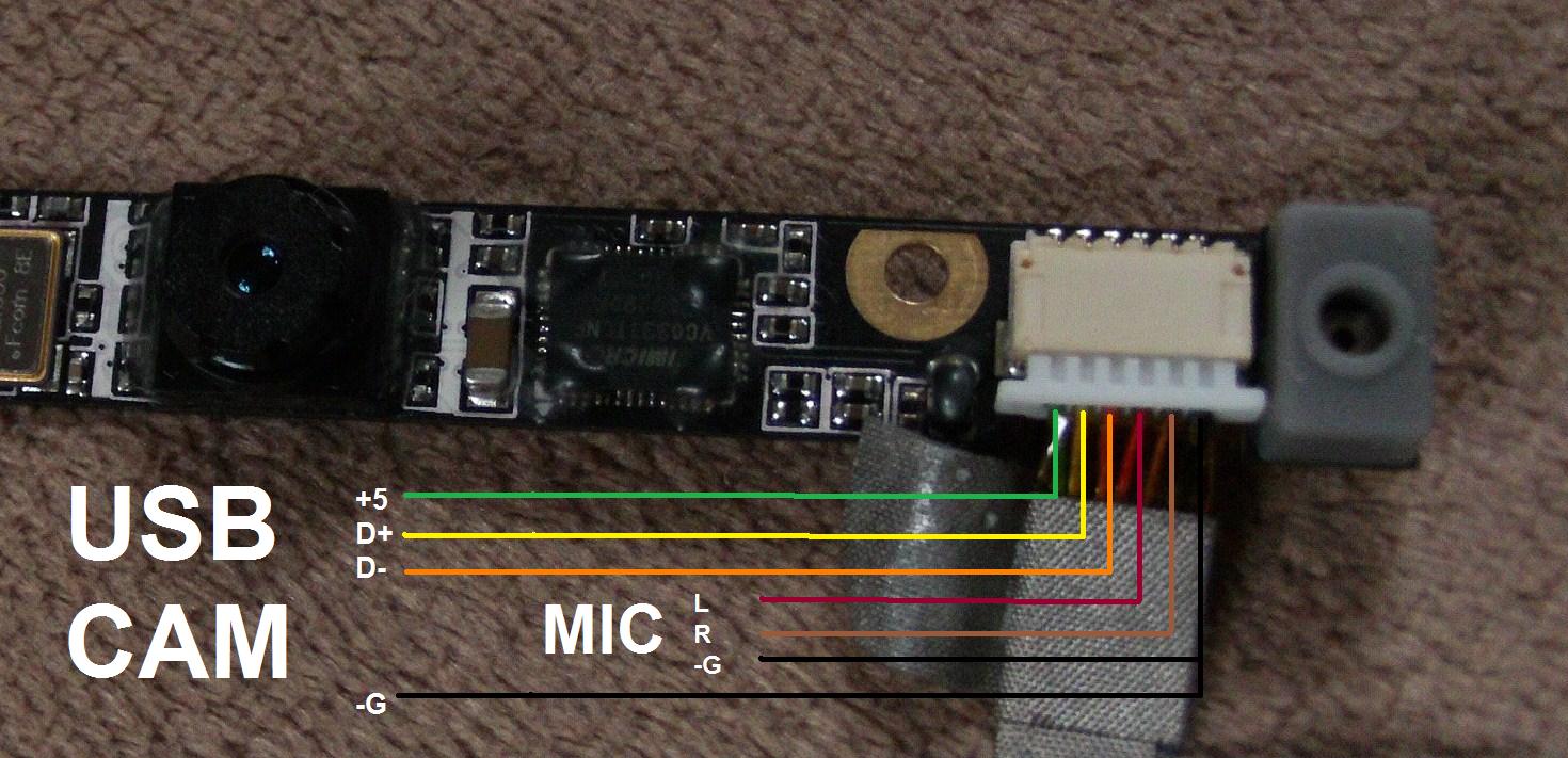 DV5 webcam pinout - HP Support Community - 360135