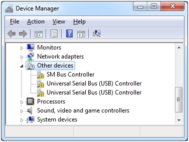 Solved: SM Bus Controller and 2 USB controller Drivers missing - HP Support  Community - 3600433