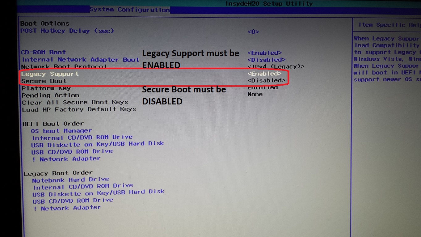 Regarding installtion of UBUNTU(Linux) from usb stick - HP Support  Community - 4496382