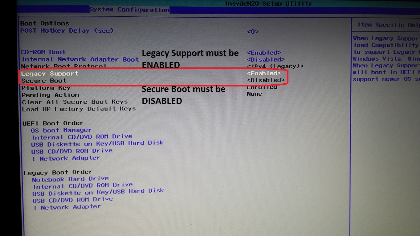 Secure boot can be enabled when. Биос павильон g6. HP BIOS Boot. BIOS на ноутбуке HP. HP BIOS Boot USB.