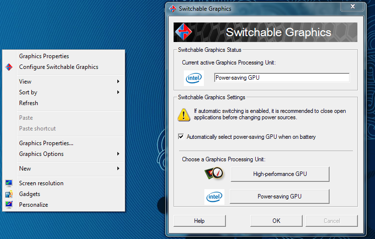 Switchable graphics": BIOS setting or support via Catalyst ... - Page 2 -  HP Support Community - 327018