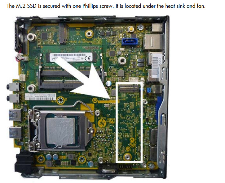 HP ProDesk 600 G1 mini doesn't detect SSD on M.2 slot - HP Support  Community - 4099900