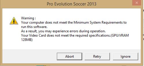 Complex Somatische cel leraar Pro Evolution Soccer 2013 (PES 2013) not detecting GPU/VRAM - HP Support  Community - 4334200